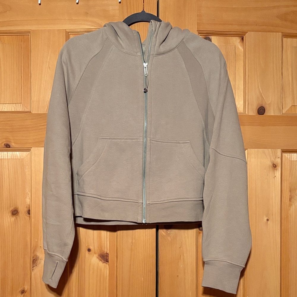 Lululemon Scuba Oversized Full-Zip Hoodie Sheer Oak M/L